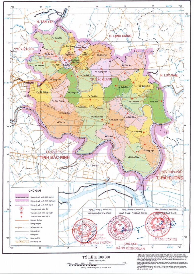 Thành phố Bắc Giang – tỉnh Bắc Giang